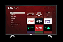  TV TCL 65" 4K UHD HDR ROKU SMART 