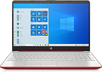 LAPTOP HP 15.6" RED/SILVER PENT