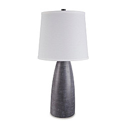  LAMPS (2) POLY SHAVONTAW GRAY 